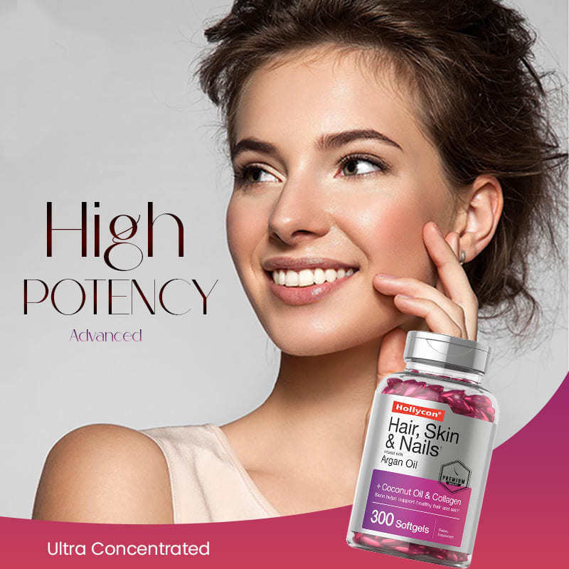 Biotin Haarwachstum Softgels Haare Haut und Nägel Vitamine Kollagen Vitamin C Originalhersteller