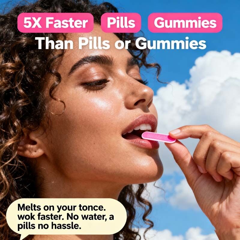 Biotin Oral Strips - schnell aufnehmbar, vegan, nicht gentechnisch verändert, zuckerfrei - unterstützt gesundes Haar, Haut und Nägel - köstlicher Orangengeschmack - 30 Zähler Privatetikett, OEM erhältlich, Fabrikpreis