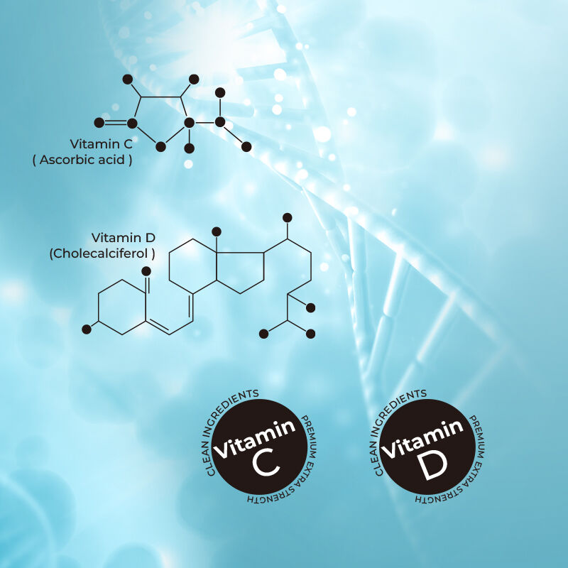 ODM OEM kundenspezifische Meerwassergummi Süßigkeiten Elderberry Süßigkeiten Vitamin C D + Zink Gummi Süßigkeiten Meerwassergummi Burdock Wurzel Vegetarier Gummi