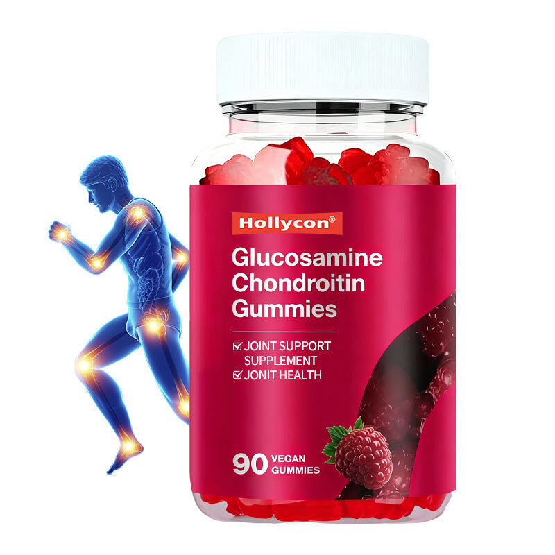 OEM Extra-Strength-Gelenksupport-Ergänzung mit MSM & Elderberry Flexibilität Glucosamin Chondroitin Gummies