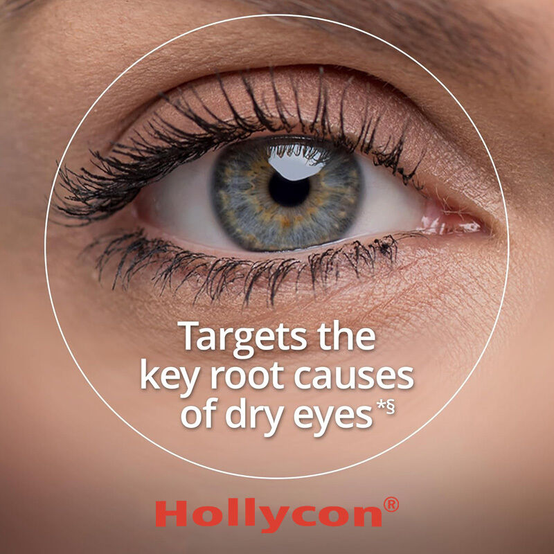 Klinisch erprobte Nahrungsergänzung für trockene Augen zur Hydration der Augen für langanhaltende Linderung, Linderung von Trockenheit, Augenpflege-Nahrungsergänzung