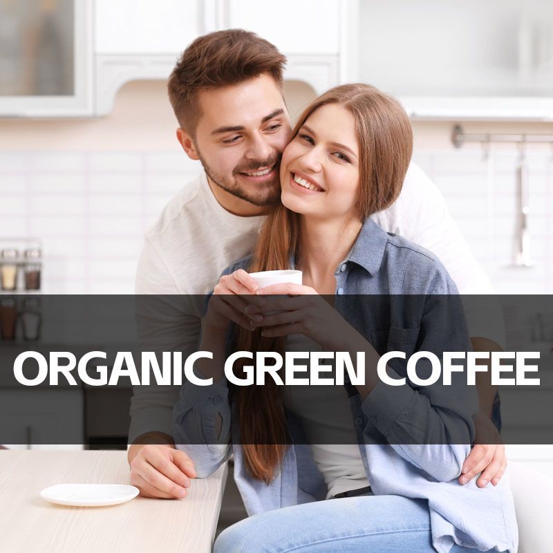 OEM ODM Premium Gewichtsverlust Stoffwechselunterstützung Flaschen Nahrungsergänzungsmittel Grünes Kaffeepulver