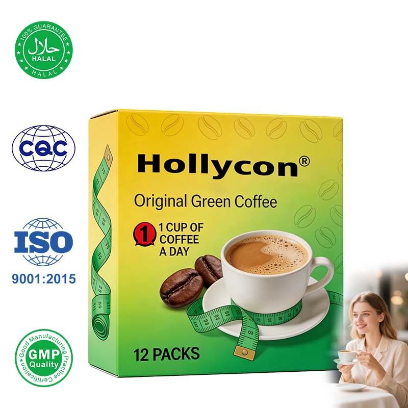 OEM ODM Premium Gewichtsverlust Stoffwechselunterstützung Flaschen Nahrungsergänzungsmittel Grünes Kaffeepulver