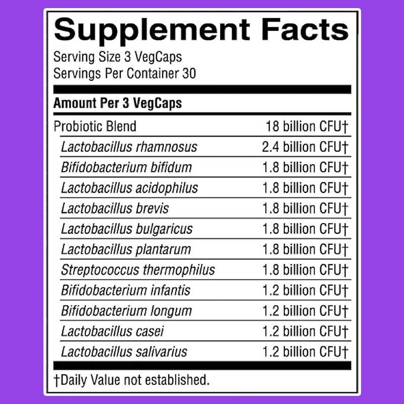 OEM ODM Shelf Stable Probiotic Pills Acidophilus with Prebiotic for Men Women Gut & Immune Health Care
