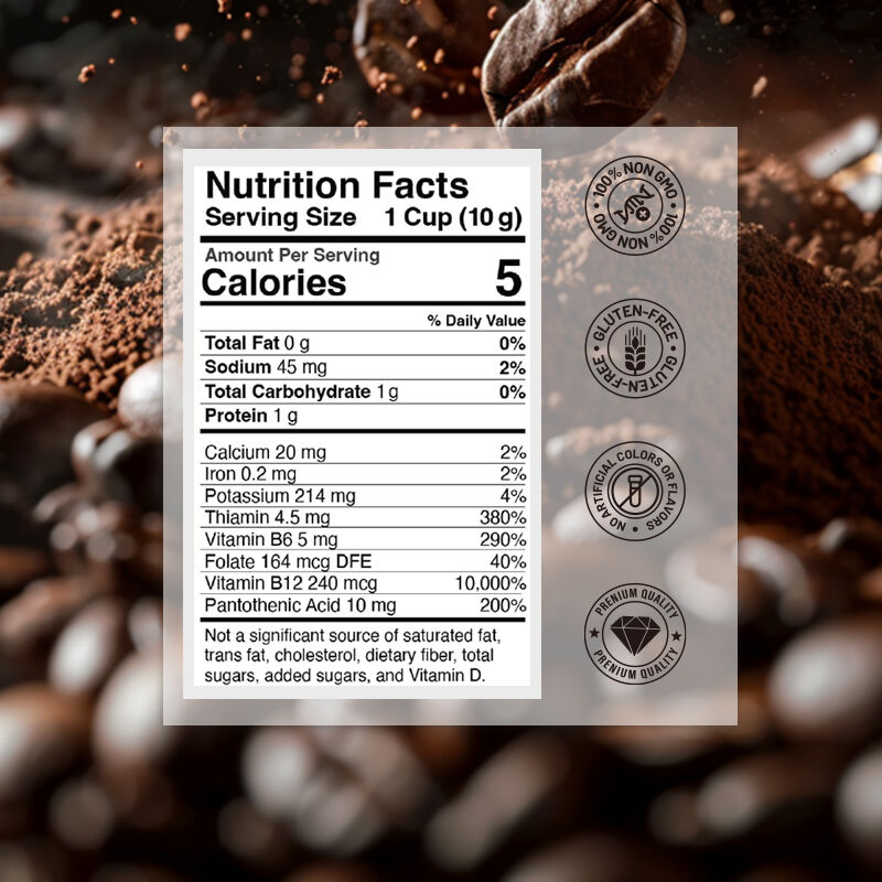 Private Label Boost Metabolism Garcinia Cambogia Arabica Coffee Slimming Supplement Diet Support Slim Instant Coffee Packets