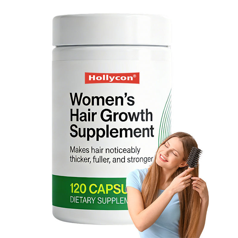 Nahrungsergänzungsmittel für das Haarwachstum von Frauen im Alter von 18 bis 44 Jahren, unterstützt dickeres, volleres, kräftigeres Haar. Von Dermatologen empfohlene 1-Monats-Versorgung