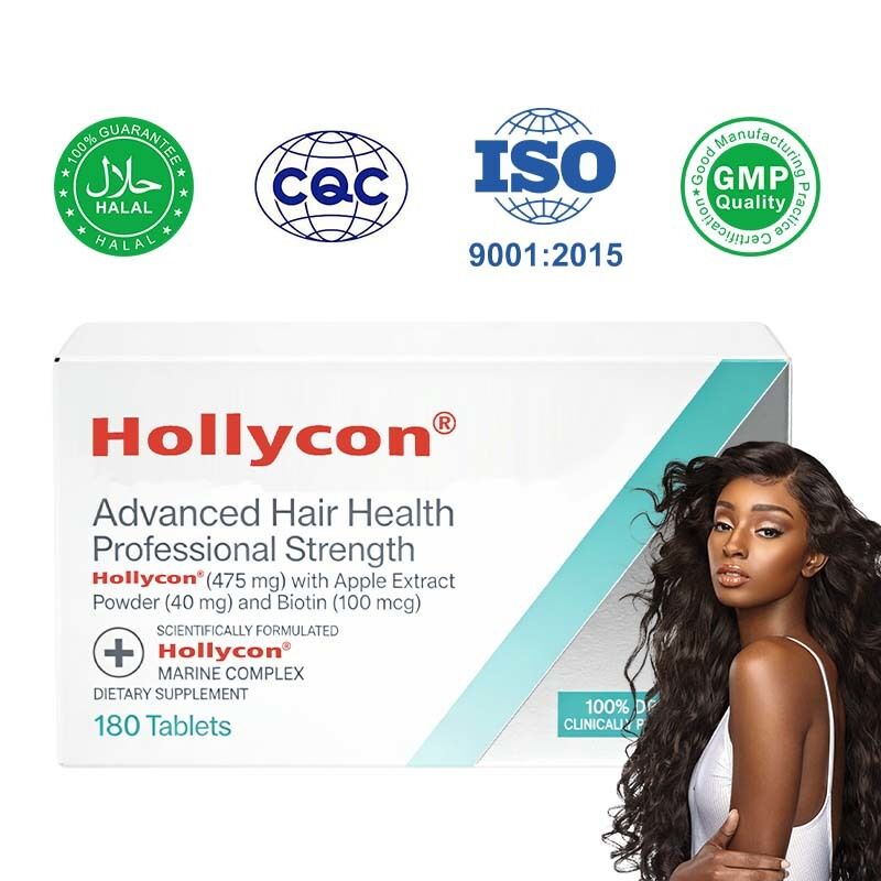 Private Label-Vitamine und Nahrungsergänzungsmittel für das Haarwachstum zur Pflege von dünner werdendem Haar, zur Stärkung von schwachem Haar und zur Verbesserung des Haarwachstums