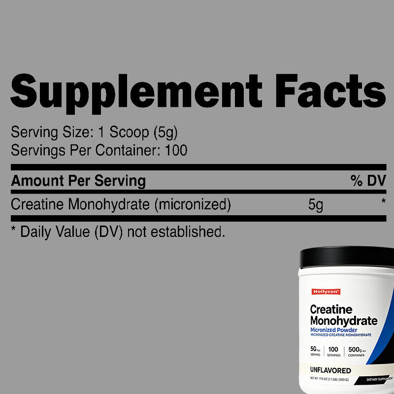 High Purity Mikronisiertes Kreatin Monohydrat Pulver für Fitness tägliche Nährstoffzufuhr mit leicht löslicher Textur