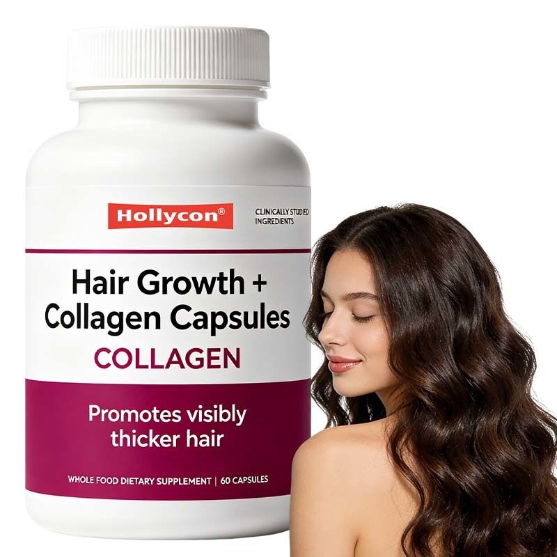OEM/ODM Custom Collagen & Hair Nourishing Capsules | Daily Beauty Nutritional Supplement for Men & Women