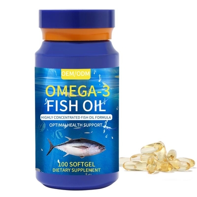 Verstärkung Gedächtnis veg Fisch-Öl Epa Omega 3 Ergänzung Softgel-Kapseln