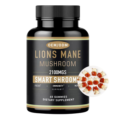 Organisches mg 60 Gummies Löwe-Mane Mushroom Supplement-2100