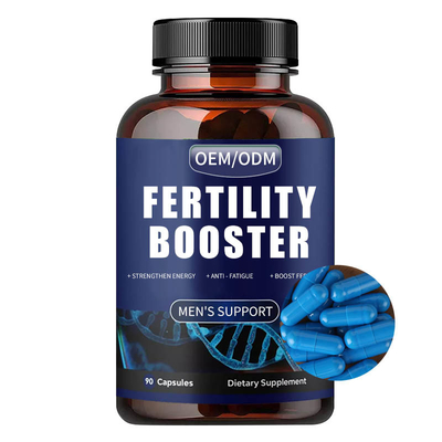 Kundenspezifischer Logo Hormone Balance Male Fertility-Verstärker für Männer 90 Kapseln