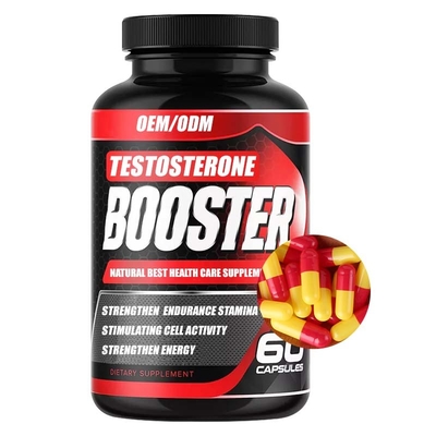 Kundenspezifischer Logo Men Booster Capsules Supplements für Männer