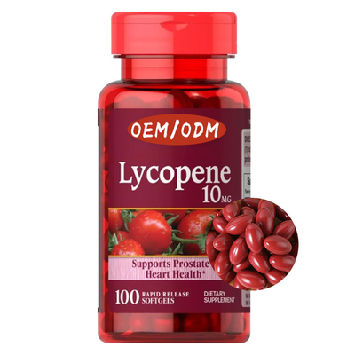 Kundenspezifische Logo Supplements Soem-Lykopen Softgel-Kapsel FDA-gebilligt