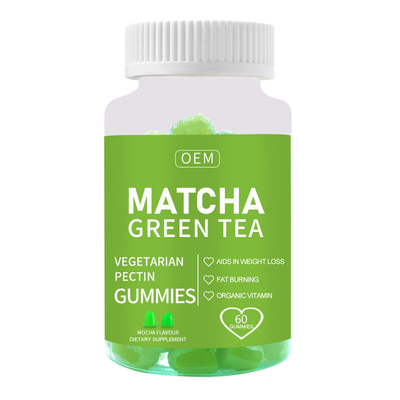 Fetter brennender grüner Tee Matcha nehmen Gummies-Ergänzungen für Gewichtsverlust ab