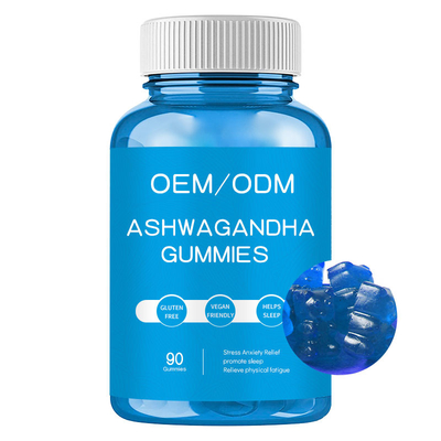 Druck-Angst-Entlastung Ashwagandha ergänzen Gummies-Druck-Bälle