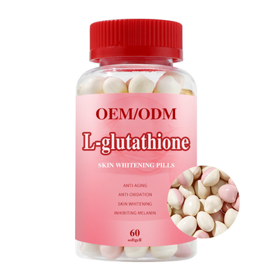 Alternde weiß werdene Glutathions-Pillen-AntiTablets 60 Softgel