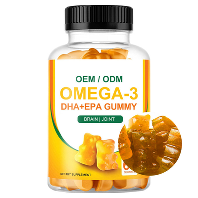 Strenger Vegetarier DHA EPA Omega 3 Ergänzungen Brain Joint Protect Softgels Gummies