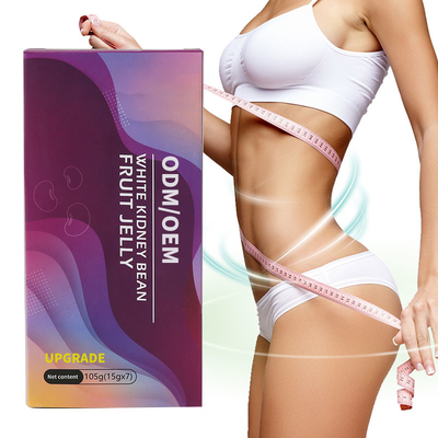 Nieren-Bean Extract Fat Cutter Supplements-Fruchtgelee ODM weißes