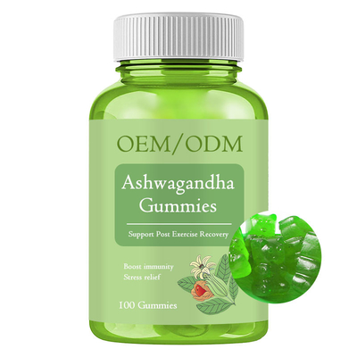 Gummies-Entspannungs-Energie-Immunität Ergänzung Soems 60 Ashwagandha