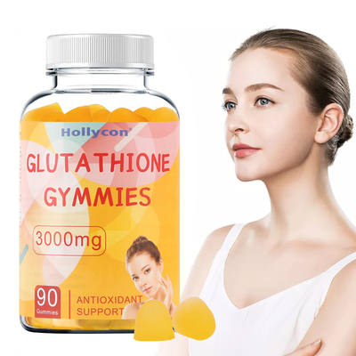 60 Cts/Flaschen-Glutathion Gummies-Vitamin- Cergänzungs-Haut-Weiß werden gummiartig