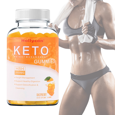 HALAL Keton-Vitamin Gummies-Verdauungs-Stützgewichts-Management-Keton nehmen gummiartiges ab