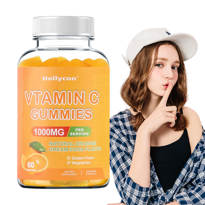 FDA-Vitamin C 1000mg Gummies für Erwachsen-und Kinderglühende vibrierende Haut
