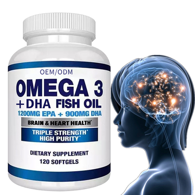 Fisch-Öl-Dreiergruppen-Stärke-diätetische Ernährungsergänzung ODM Omega 3