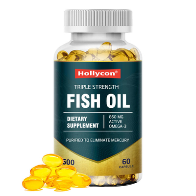 Diätetische Ergänzungs-Stützvisions-Verzögerungs-Altern ODM-Fisch-Öl Softgels