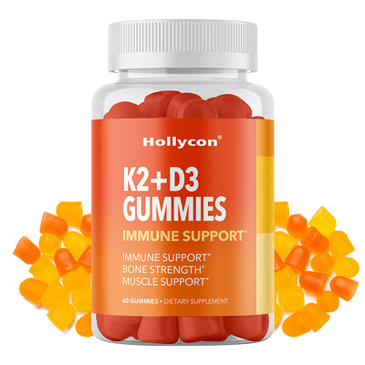 Knochen-Gesundheit Soem-Vitamin-D3 K2 Gummies und immune Unterstützungs-Gummies-Ergänzungen