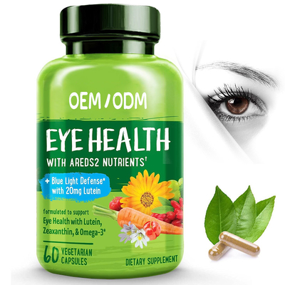 Antiermüdung ergänzt Soem für Kapseln strengen Vegetariers des trockene Augen-gesunde Visions-Augen-der Unterstützungs60
