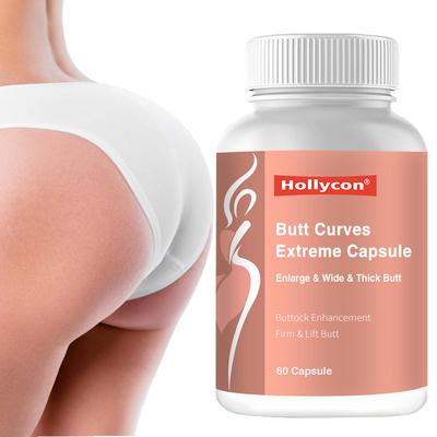 Kräuterbestandteil-Kolben-Erweiterungs-Kapsel-Hüfte größerer schneller gebogener größerer Glutes-Kolben-Verstärker für Frauen