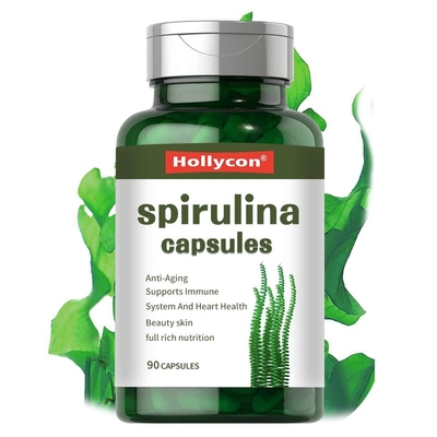 Anti- alternde Schönheits-Haut Spirulina kapselt Steuerblutdruck ein