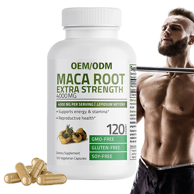 Boost Energy Maca Root Supplement Extra Strength 4000 mg pro Portion 120 Kapseln