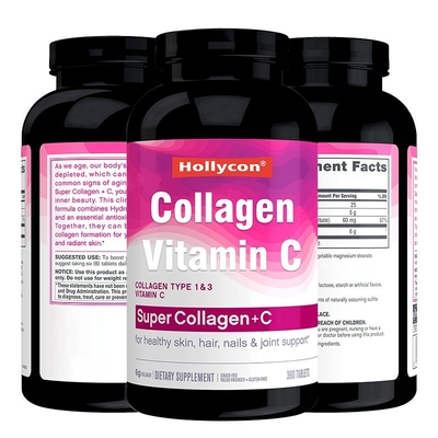 Kollagen ergänzt Soem-Haar-Haut und Nagel-Stützorganische Vitamin- Ctablets