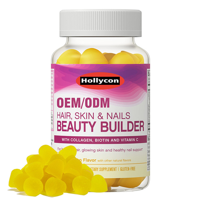 Gesundheitswesen ergänzt Biotin-Ergänzung Gummies des Soem-Stützvitamin-E lösliche des Öl-V