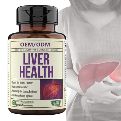 Leber-Gesundheits-Formel-Ergänzung Soem für Leber Detox reinigen Artischocken-Auszug mit Mariendistel-Leber-Unterstützung