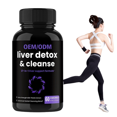 OEM & ODM Private Label Leberreinigung mit Artischocken Detox Reinigung Ergänzung