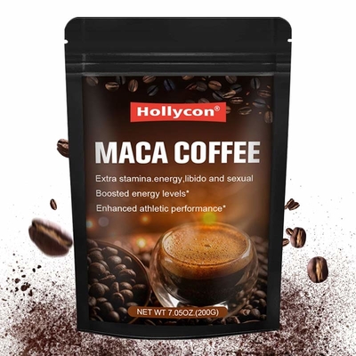 GMP bestätigte Wurzel-Ergänzungs-Brown-Kaffee-Pulver 200g Maca