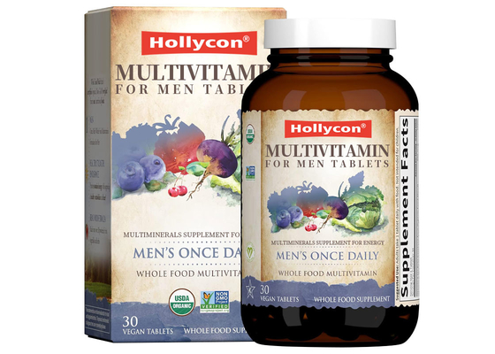 OEM Private Label Nahrungsergänzungsmittel Multiminerals Ergänzung Energie Multivitamin für Männer Tabletten
