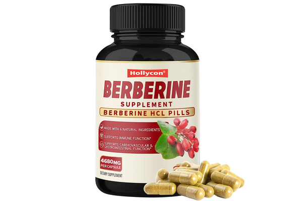 OEM Berberin Kapseln Immunsystem Stärker Herz-Kreislauf-Gastrointestinalfunktion