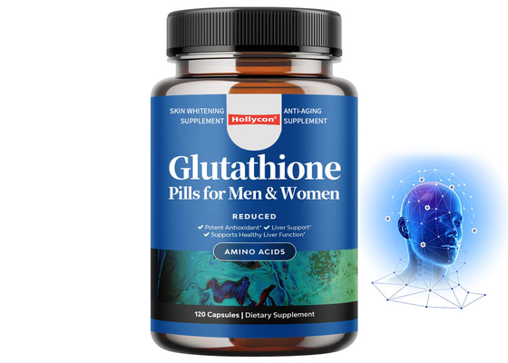 MSDS Glutathion Pillen 120 Kapseln Für Männer und Frauen Hautbleichmittel