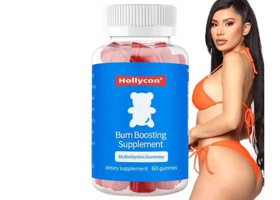 HALAL Multivitamine Gummies hilft bei der Vergrößerung der Brüste Hüften Baum Boosting Ergänzung