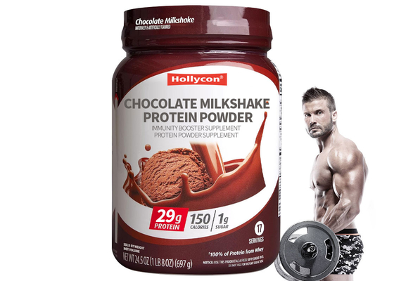 MSDS Schokolade Milkshake Proteinpulver unterstützt zur Steigerung der Muskelmasse Stärke Immunität Booster Ergänzung