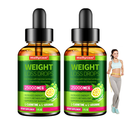 Anpassen von Diät-Tropfen mit Garcinia Cambogia, L-Arginin L-Glutamin Gewichtsverlust-Tropfen