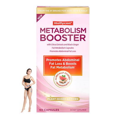Metabolismus-Booster-Präparat mit Zitrus-Extrakten und schwarzem Ingwer Fett-Metabolismus-Kapseln fördert den Abdominalfettverlust