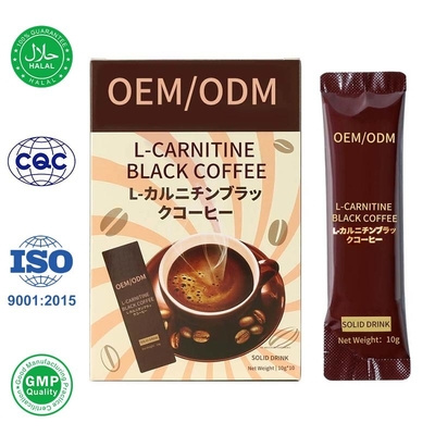 Schwarzer Kaffee L Carnitin-Massen-Pulver Soem für das Körper-Abnehmen