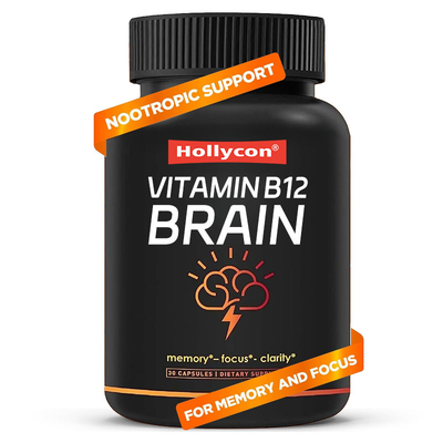 OEM-Unterstützung Wichtige Vitamine Gehirnpräparate für das Gedächtnis Vitamin B12 Gehirnkapseln