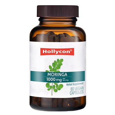 Moringa Oleifera-Kapseln unterstützen freie Radikale und enthalten Aminosäuren