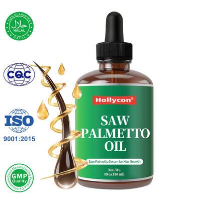 Saw Palmetto Ergänzung Bio Saw Pelmetto Öl zur Stärkung der Haarwurzeln